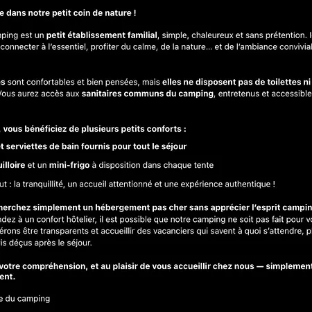 La Tente De Mercone - Oru Camping *